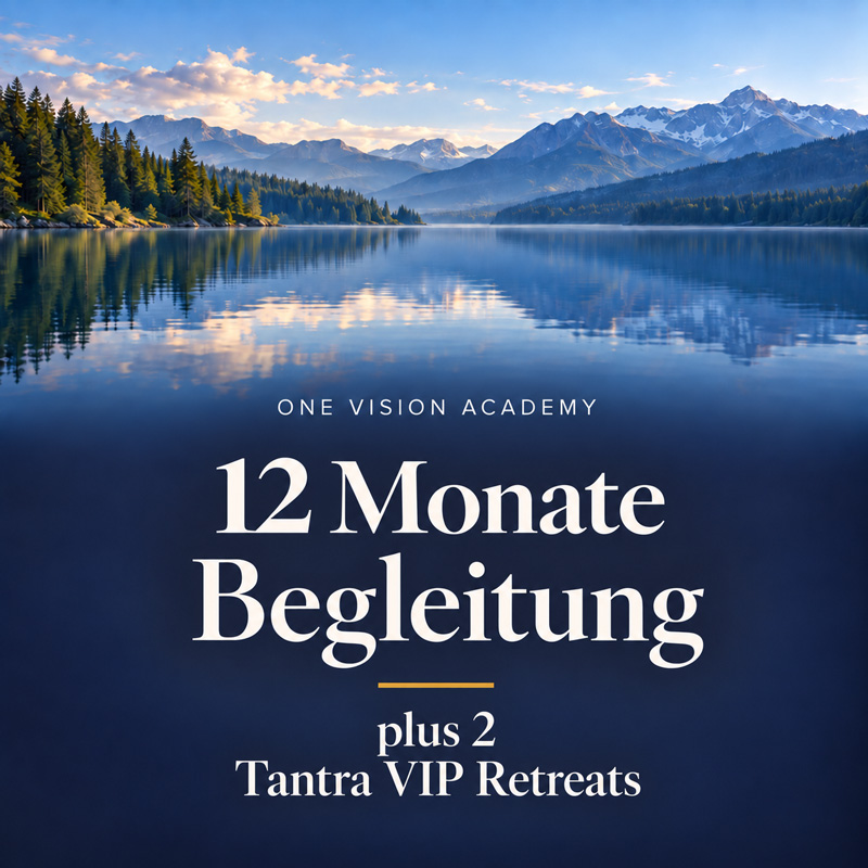 12 Monate Begleitung mit zwei Retreats
